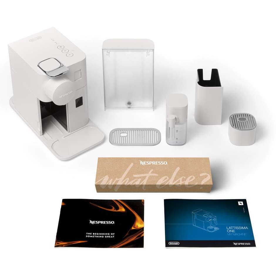 De'Longhi Nespresso Original EN510.B Macchina da Caffè 1450 W 19 bar di pressione ad alta estrazione Nero, Acciaio inossidabile