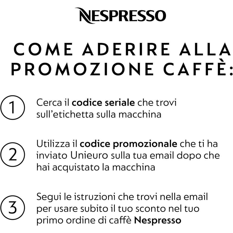 De'Longhi Nespresso Pixie EN127.BL Macchina da Caffè a Capsule 1260 W Pompa 19 Bar Electric Blue e Metallo