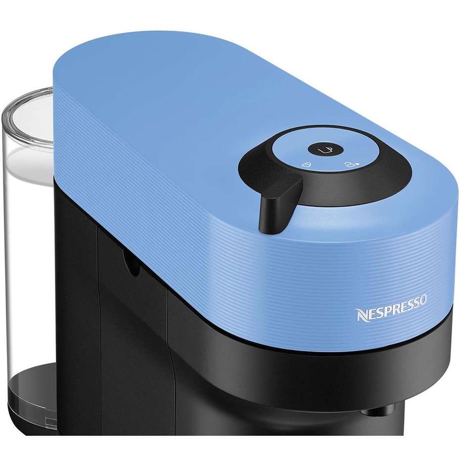 De'Longhi Nespresso Vertuo Pop ENV90.A Macchina da Caffè a Capsule Centrifusione Pacific Blue