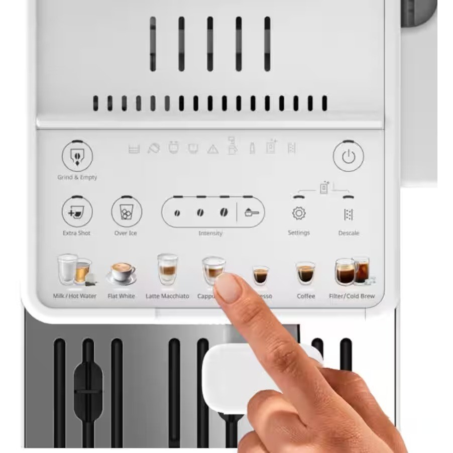 De'Longhi Rivelia Start EXAM420.55.WXL Macchina da Caffè Automatica Bianca