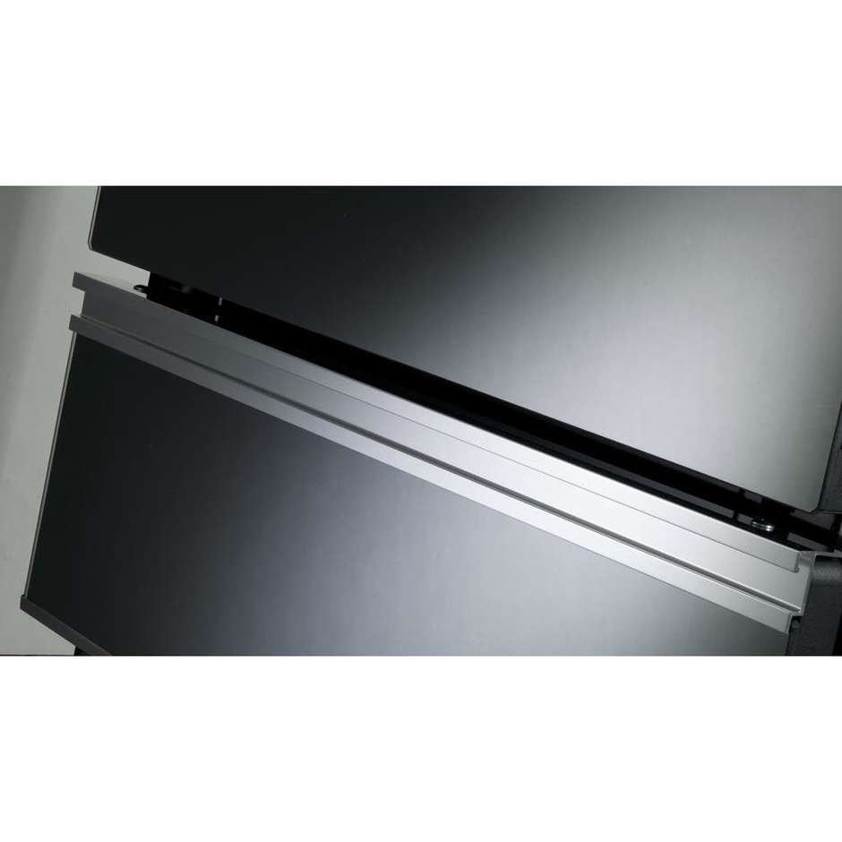De'Longhi SEX554NED Cucina Compatta 50x50 cm 4 Fuochi Gas con Sicurezza Forno Elettrico Multifunzione 40 L Classe A Inox