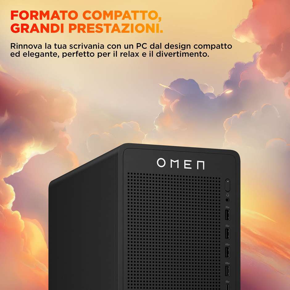 desk gaming omen r7-8700f ram16gb ssd512gb nvidia