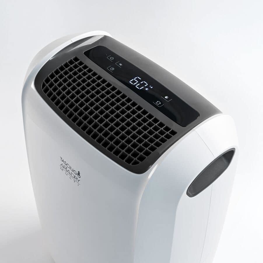 De’Longhi DDSX220 Deumidificatore Capacita tanica acqua 5 Lt Adatto per stanze fino a 90 m³ Colore Bianco