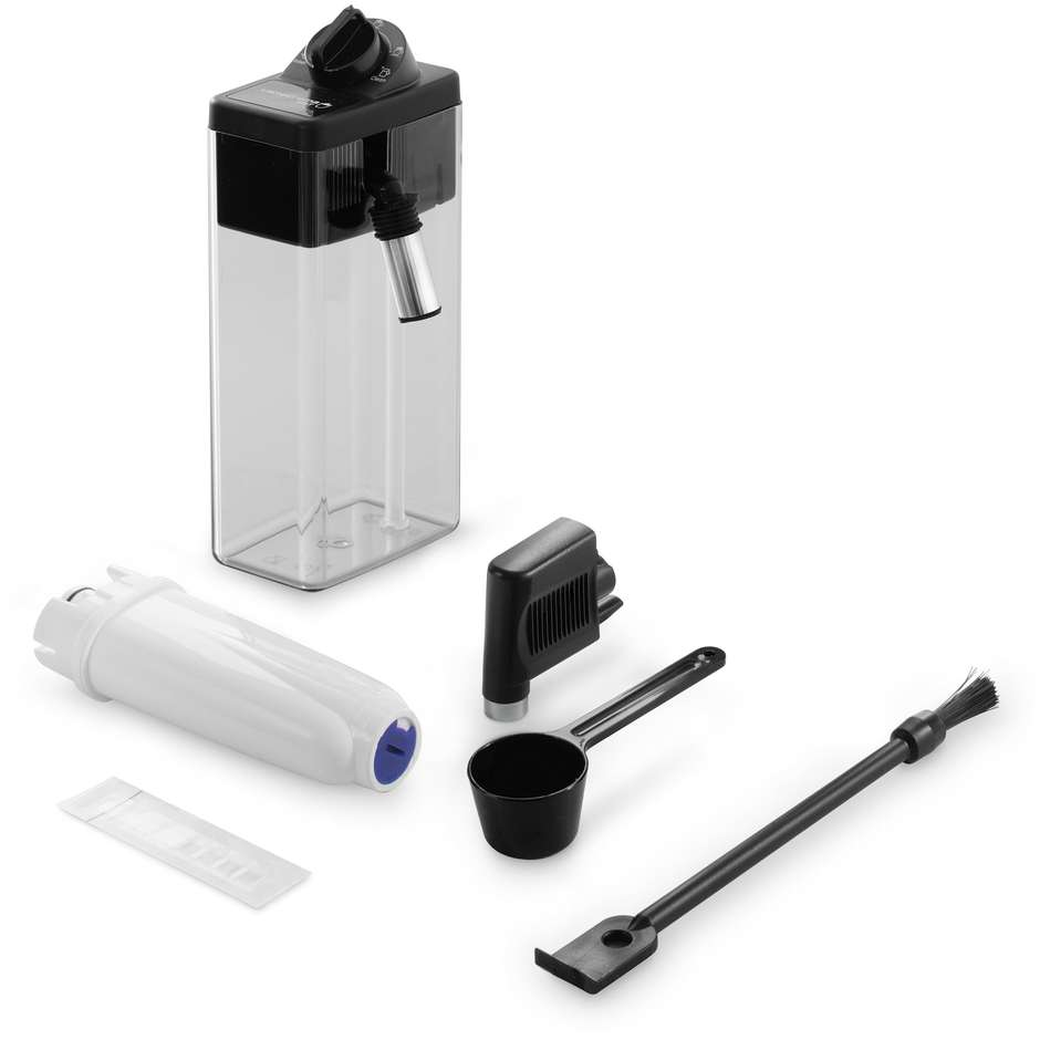 De’Longhi ECAM380.85.SB Macchina per caffè Automatica Capacita 1,8 Lt Potenza 1450 W Colore Nero, Argento
