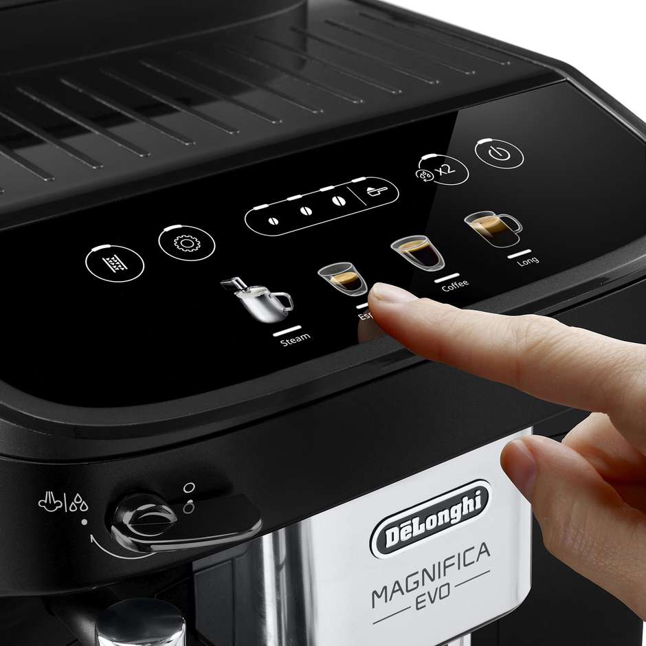 De’Longhi Magnifica Evo ECAM290.21.B macchina automatica per espresso, nera
