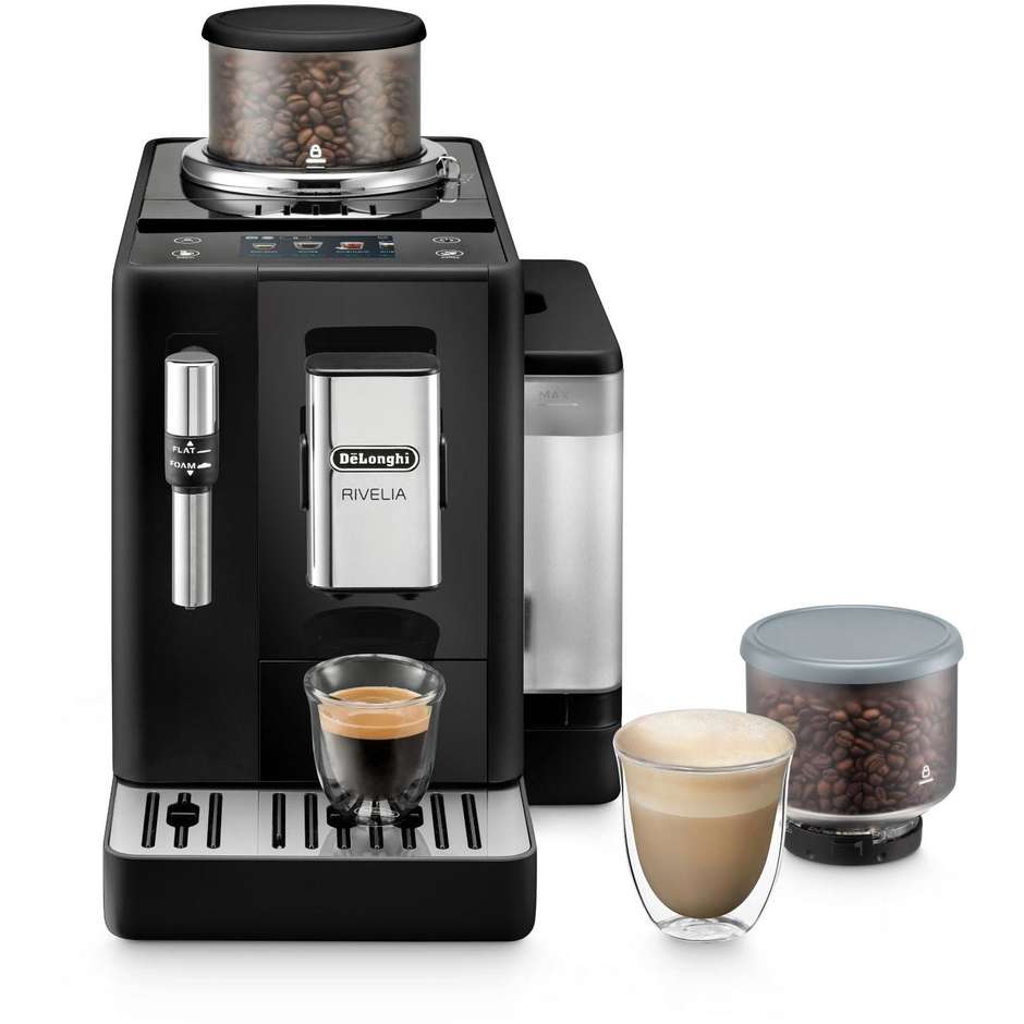 De’Longhi Rivelia EXAM440.35.B Macchina da caffè automatica Colore Nero