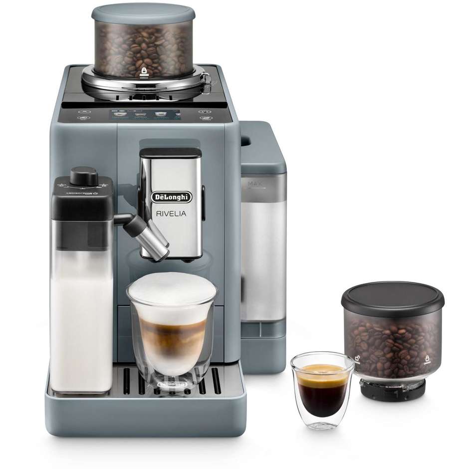 De’Longhi Rivelia EXAM440.55.BG Macchina da caffè Potenza 1450 W Colore Grigio
