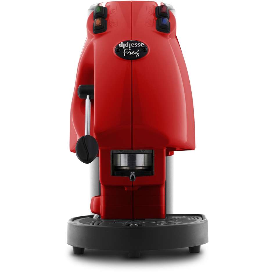 Didiesse Frog Revolution Base Macchina da Caffè a Cialde ESE 44mm 650 W 15 Bar Nero, Rosso