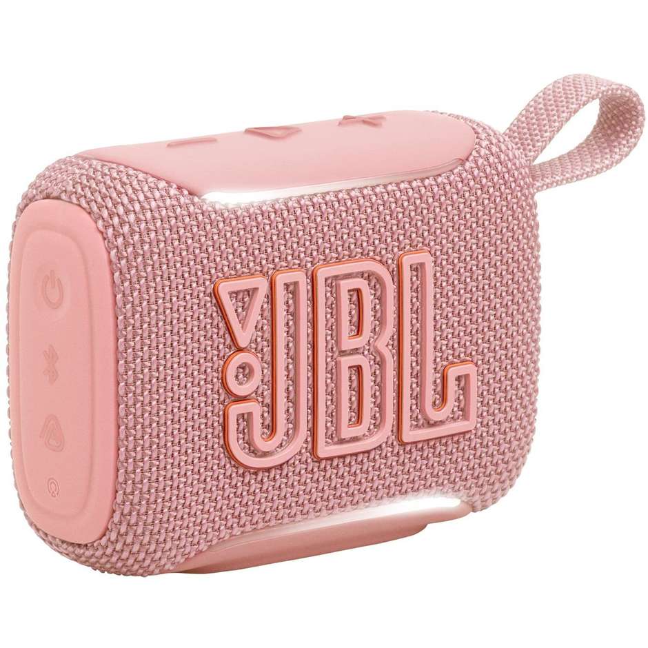 diffusore bt go5 pink waterproof ipx7 auracast