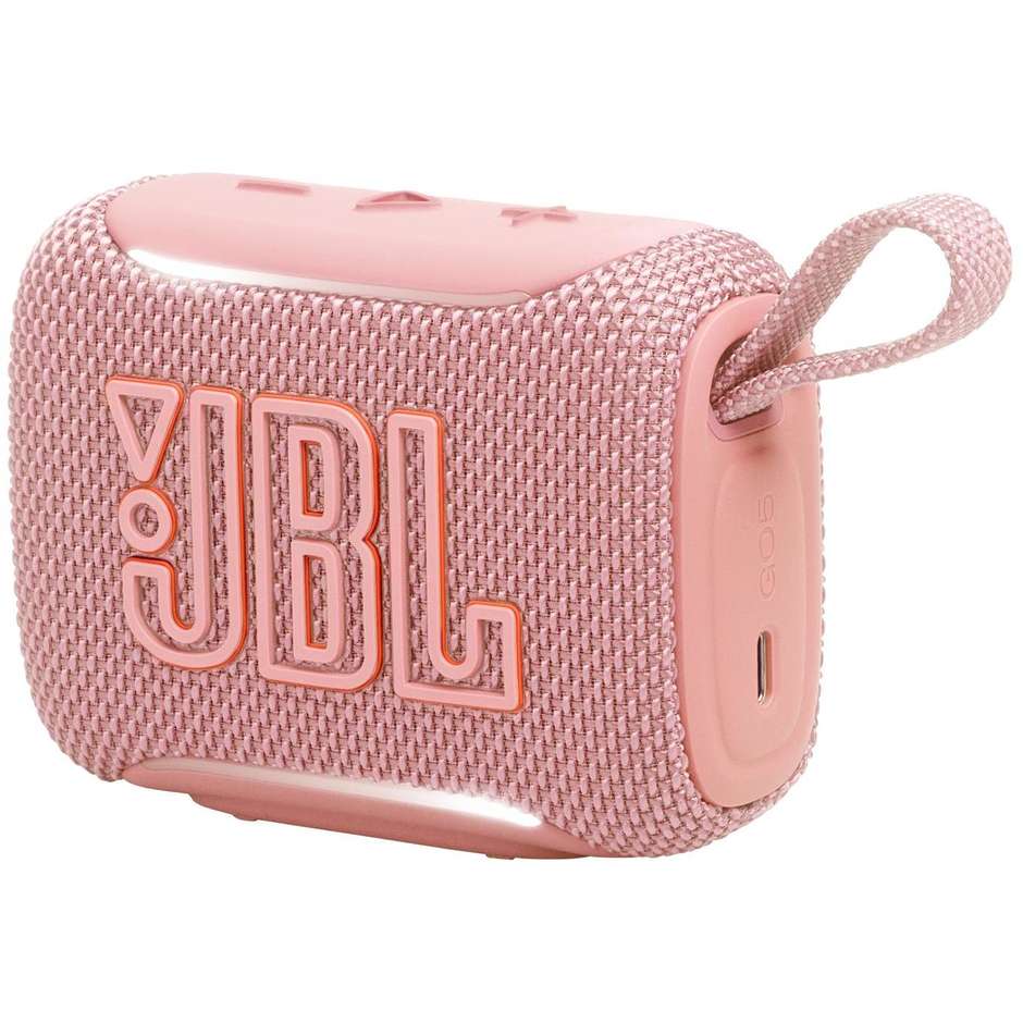 diffusore bt go5 pink waterproof ipx7 auracast