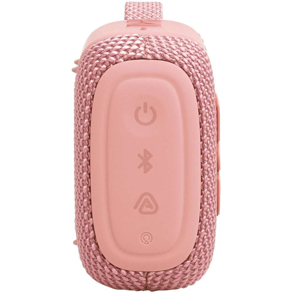 diffusore bt go5 pink waterproof ipx7 auracast
