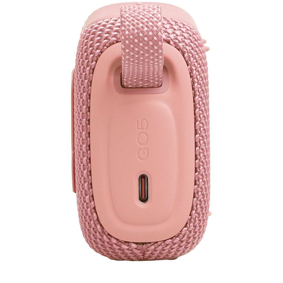 diffusore bt go5 pink waterproof ipx7 auracast