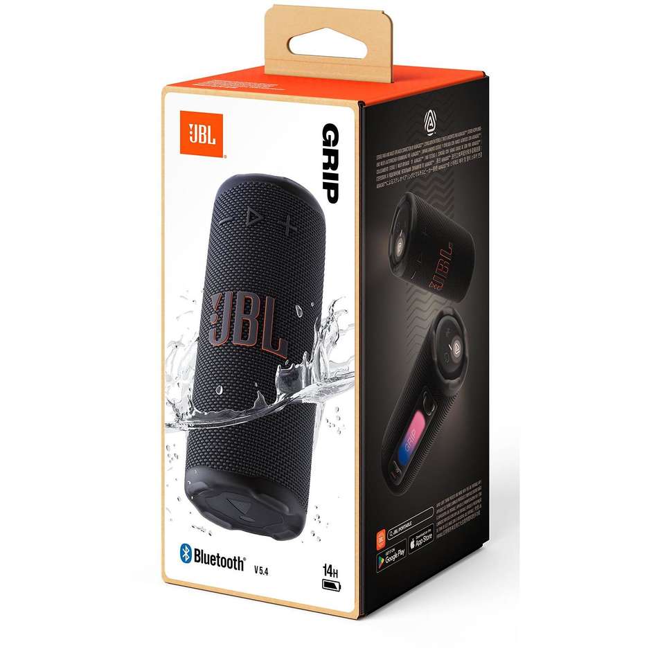 diffusore bt grip black ipx7 waterproof auracast