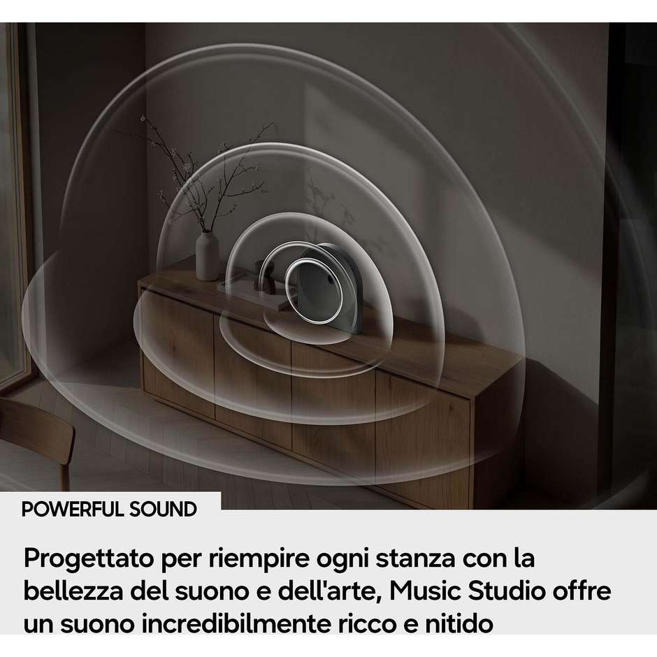 diffusore bt music studio 5 black