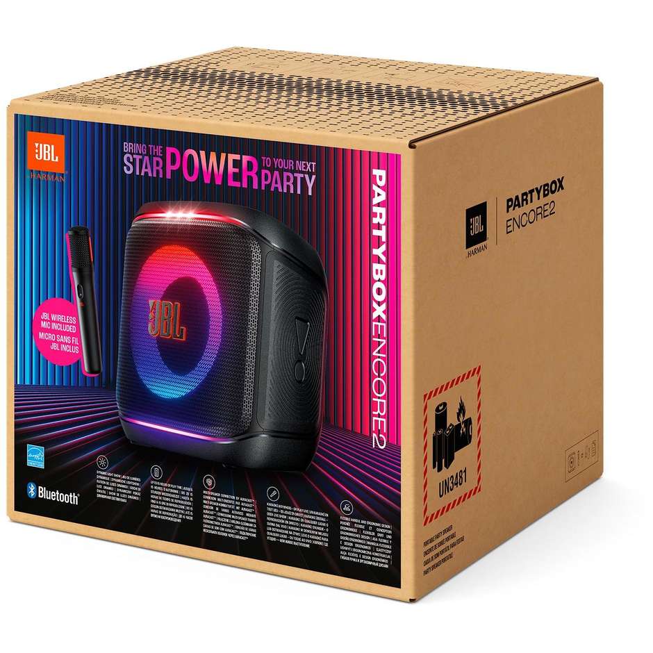 diffusore bt party light encore 2  100w