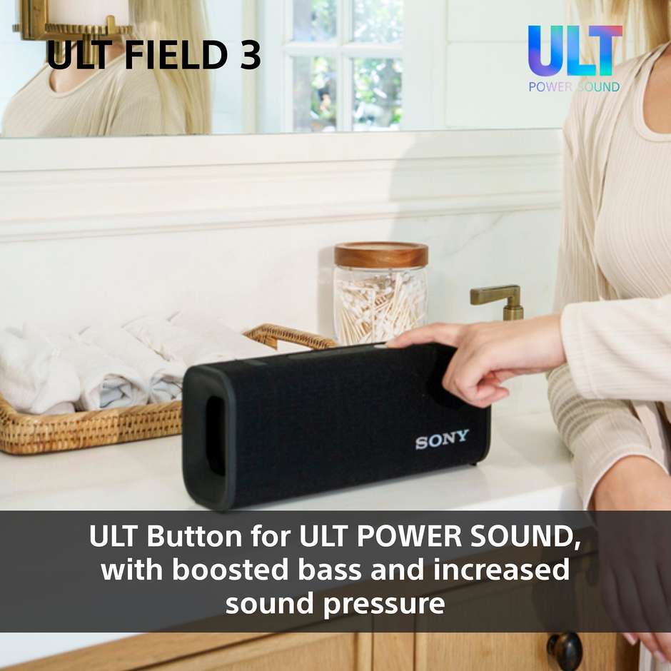 diffusore bt ult field 3 grey-green 24h waterproo