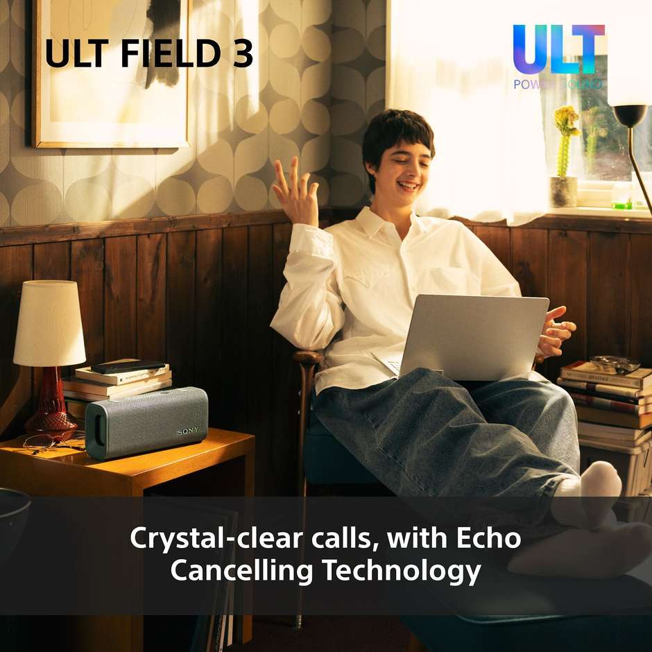diffusore bt ult field 3 grey-green 24h waterproo