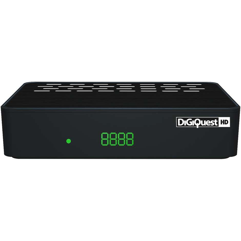 DigiQuest DGQ890 HD decoder digitale terrestre Full HD 1 HDMI 1 USB colore nero