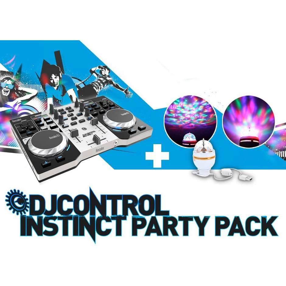 dj control instinct party pack