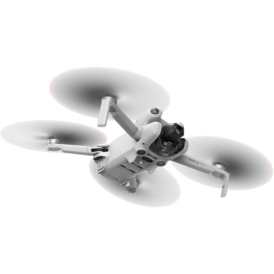 DJI CPMA073501 Mini 4 Pro Fly More Combo (RC 2) 4 rotori Quadrirotore 48 MP 3840 x 2160 Pixel 2590 mAh Colore Nero, Bianco