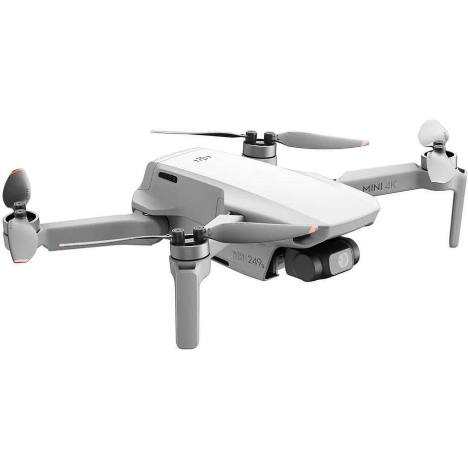 DJI Mini 4K 4 rotori Quadrirotore 12 MP 3840 x 2160 Pixel 2250 mAh Colore Grigio