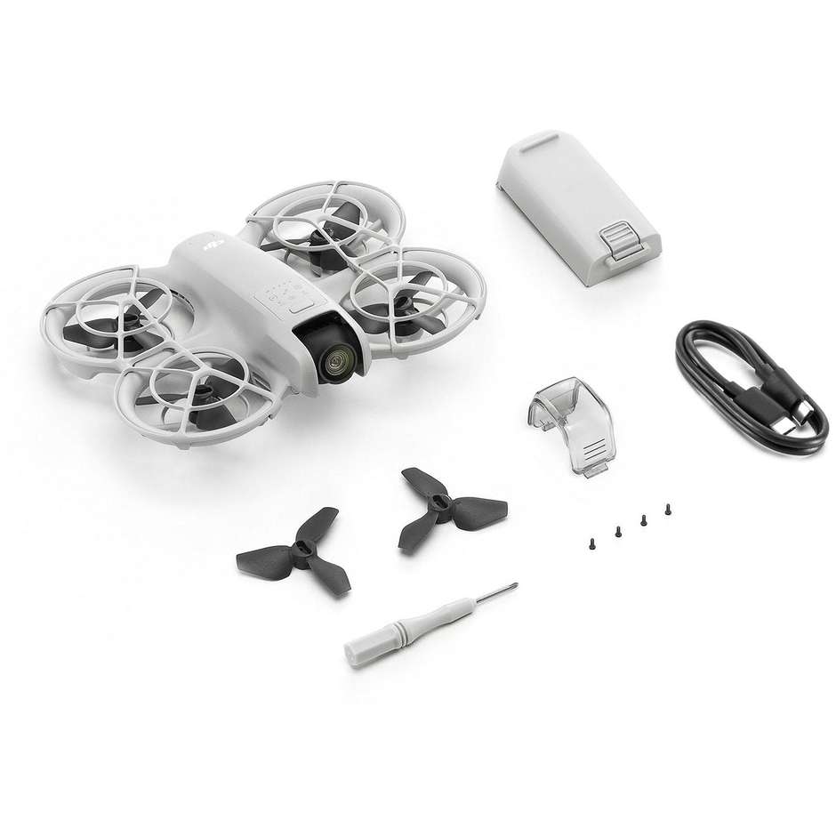 DJI Neo 4 rotori Quadrirotore 12 MP 3840 x 2880 Pixel 1435 mAh Colore Nero, Bianco