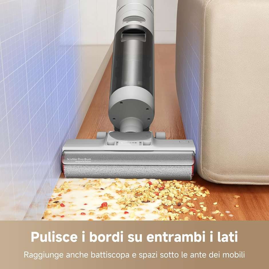 Dreame G10 Pro Lavapavimenti Cordless 16.000 Pa 35 min Display LED Nero.