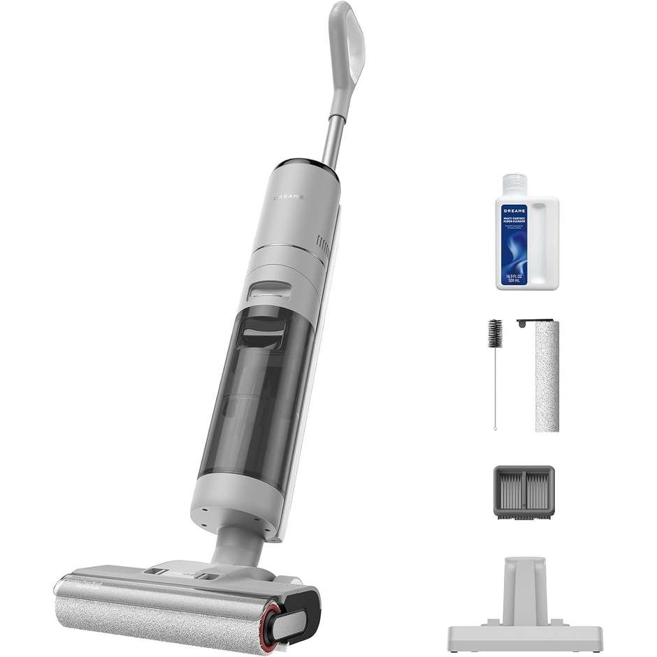 Dreame G10 Pro Lavapavimenti Cordless 16000Pa Autonomia 35 min con Display LED e Autopulizia Rullo Nero