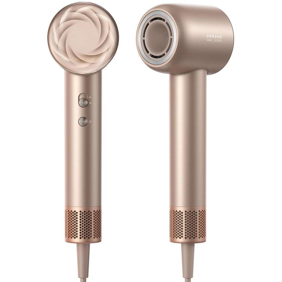 Dreame Glory Mix Asciugacapelli Potenza 1600 W Colore Oro rosa