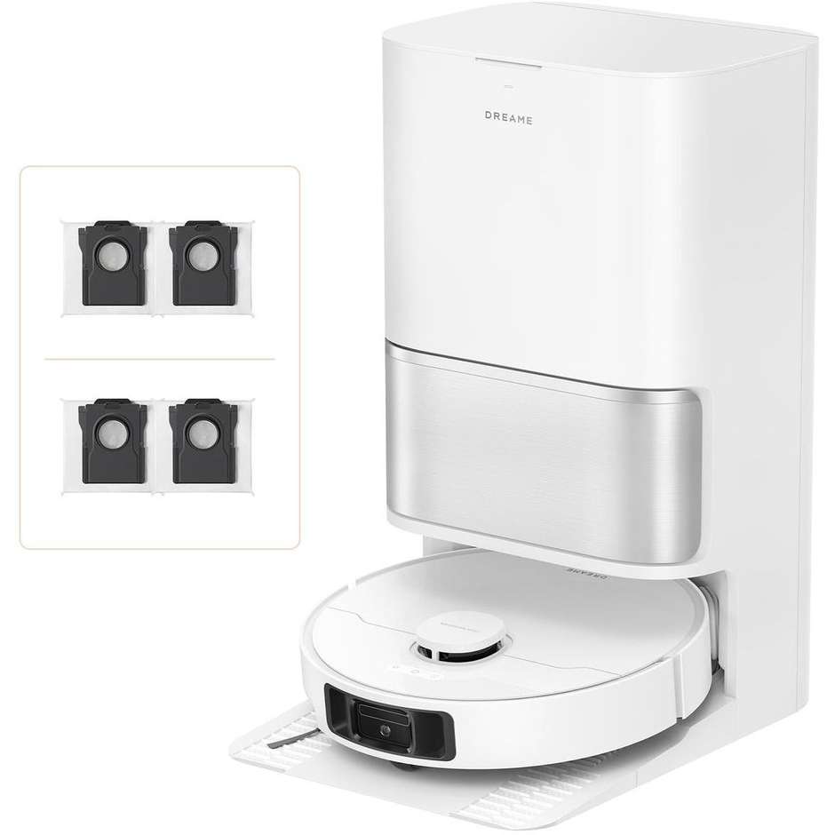 Dreame L10s Ultra Gen 3 robot aspirapolvere e lavapavimenti, 25000 Pa, bianco