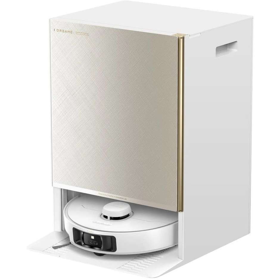 DREAME Matrix10 Pro Vim Robot Aspirapolvere e Lavapavimenti, 30.000 Pa, Tecnologia Multi-Mop, Bianco