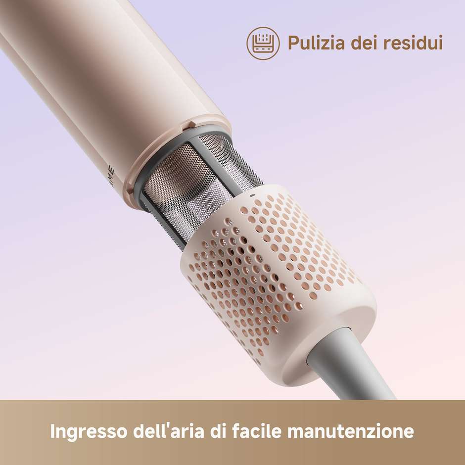 Dreame Mini Flow Asciugacapelli 1200W Ioni 70 m/s Rosa