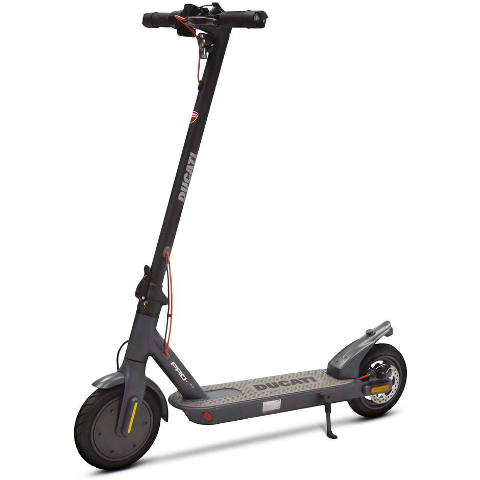 Ducati PRO-I Evo (PRO1EVOFR) Monopattino Elettrico Pieghevole Motore 350W (Max 500W) Batteria 36V 7.8Ah 280Wh Ruote 8.5" Frecce Bianco/Nero