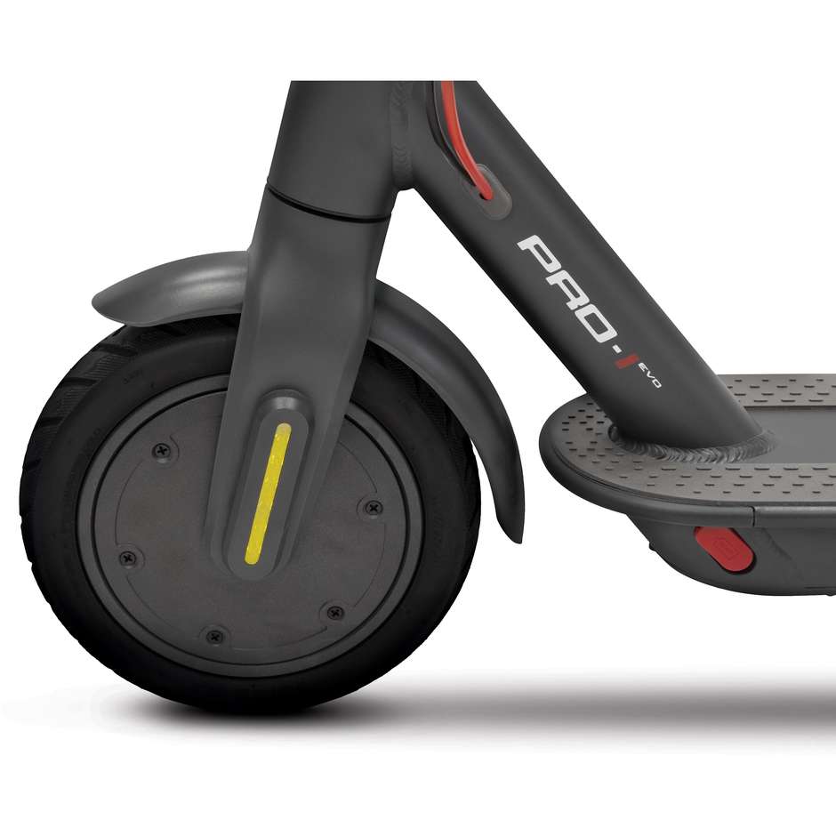 Ducati PRO-I Evo (PRO1EVOFR) Monopattino Elettrico Pieghevole Motore 350W (Max 500W) Batteria 36V 7.8Ah 280Wh Ruote 8.5" Frecce Bianco/Nero
