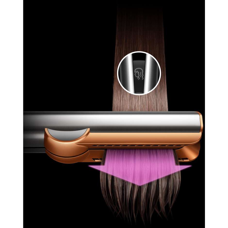 Dyson Airstrait HT01 Piastra Lisciante ad Aria Red Velvet & Gold 1600 W