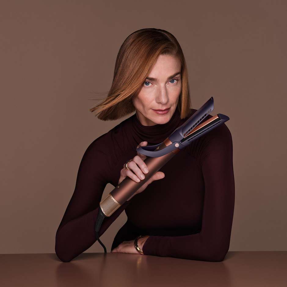 Dyson Airwrap Co-anda 2x multistyler per capelli lisci e mossi, Copper/Plum, 6 accessori