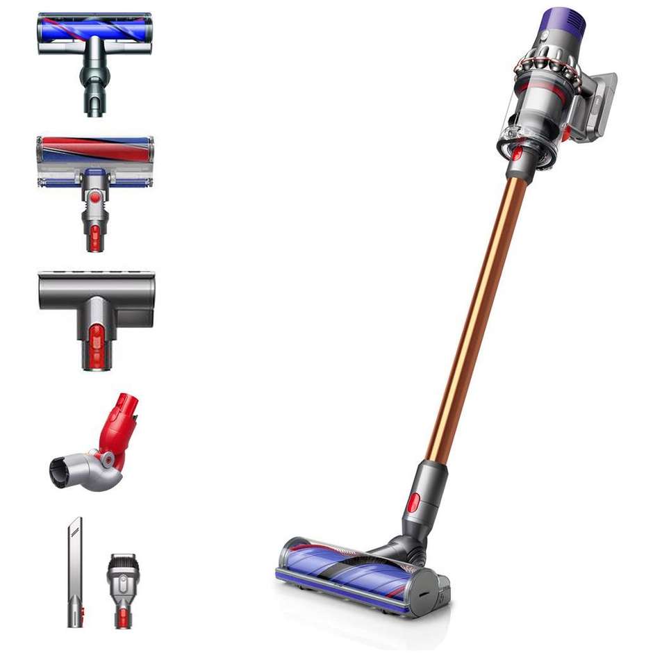 Dyson Aspirapolvere V10 Absolute Senza sacchetto Colore Rame, Nichel