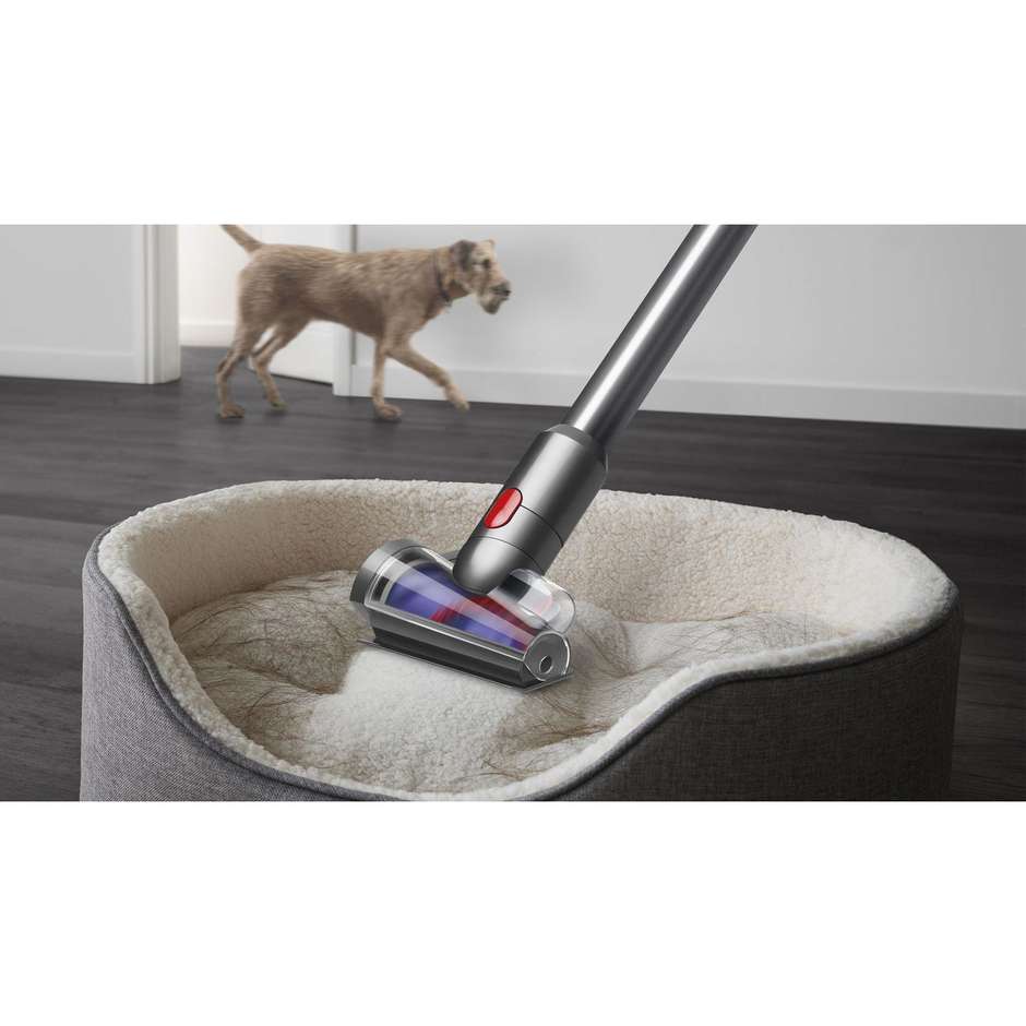 Dyson Aspirapolvere V12 Detect Absolute Aspirapolvere Potenza 545 W Colore Nichel, Giallo