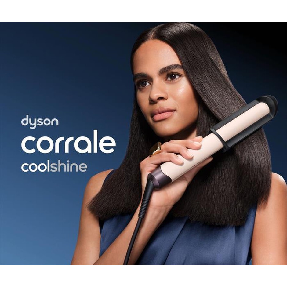 Dyson Corrale CoolShine piastra per capelli con lamine flessibili, 4 temperature