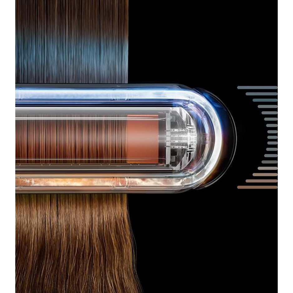 Dyson Corrale CoolShine piastra per capelli con lamine flessibili, 4 temperature