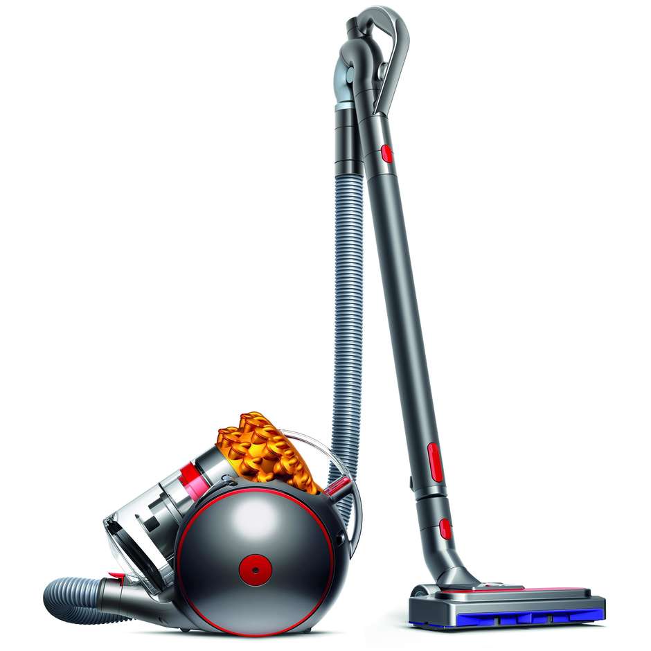 Dyson CY26BIGBALLMULTIFLOOR2 Aspirapolvere Senza sacco Dyson Cinetic Big Ball Potenza 600 W Colore Grigio, Giallo