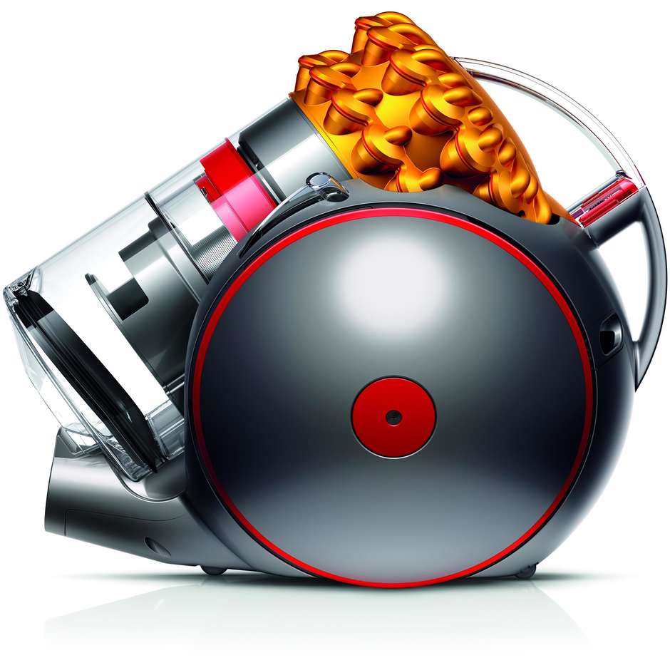 Dyson CY26BIGBALLMULTIFLOOR2 Aspirapolvere Senza sacco Dyson Cinetic Big Ball Potenza 600 W Colore Grigio, Giallo