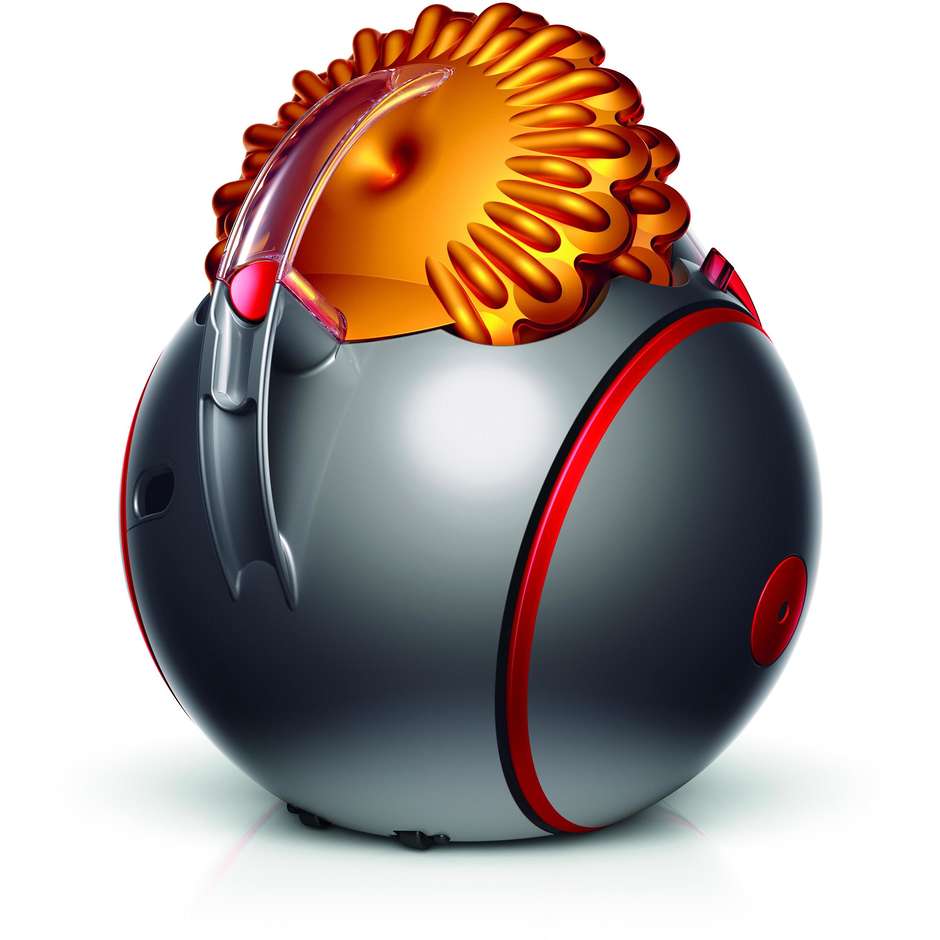 Dyson CY26BIGBALLMULTIFLOOR2 Aspirapolvere Senza sacco Dyson Cinetic Big Ball Potenza 600 W Colore Grigio, Giallo