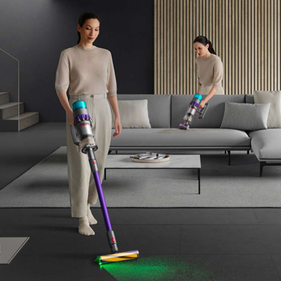 DYSON Gen 5 Detect Scopa elettrica senza filo Senza sacco Potenza 752 W Colore Viola