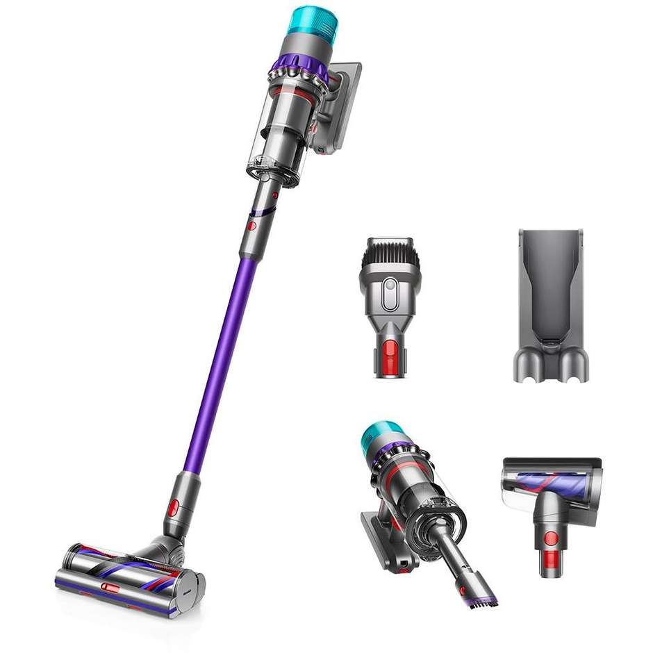 DYSON Gen 5 Detect Scopa elettrica senza filo Senza sacco Potenza 752 W Colore Viola