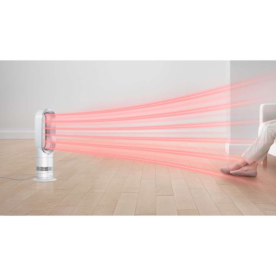 Dyson HOT+COOL AM09 473400-01 Termoventilatore hot + cool Potenza 2000 W Colore Bianco