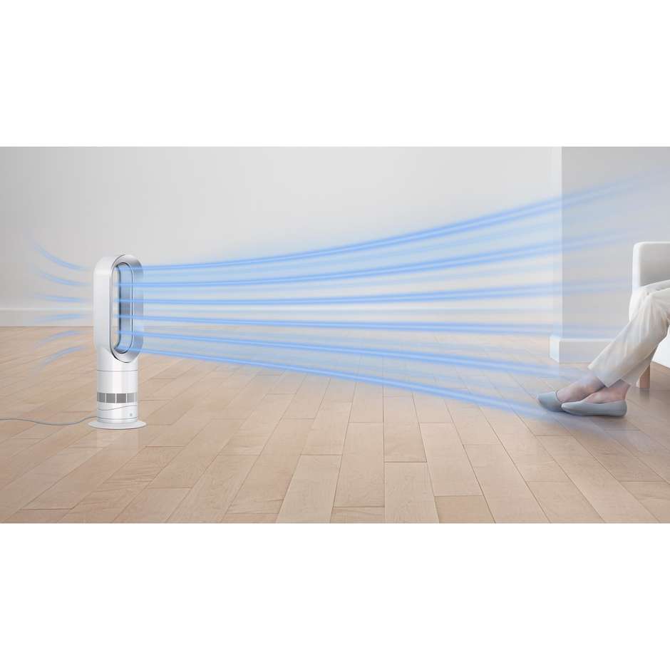 Dyson HOT+COOL AM09 473400-01 Termoventilatore hot + cool Potenza 2000 W Colore Bianco