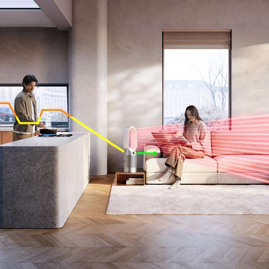 Dyson HP11 Purifier Termoventilatore pure Hot + Cool Adatto per stanze fino a27 m²