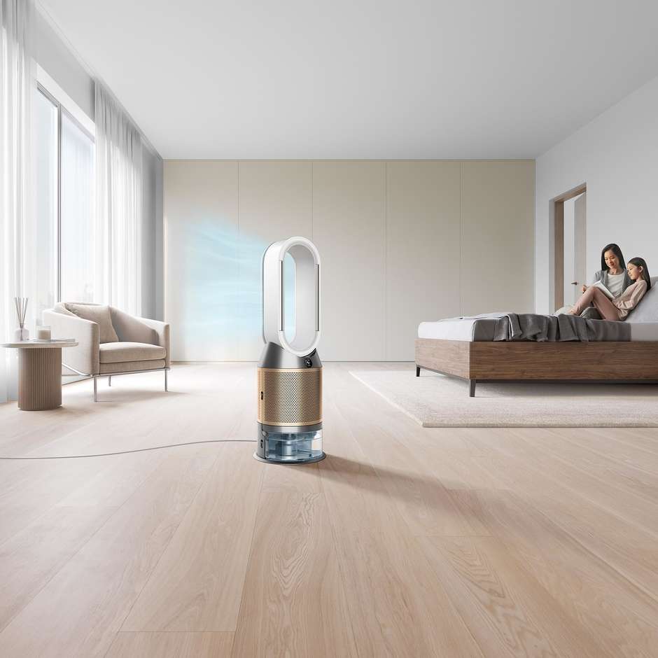 Dyson PUREHOTCOO Purificatore D'Aria Humidify+Cool Colore Bianco,Oro