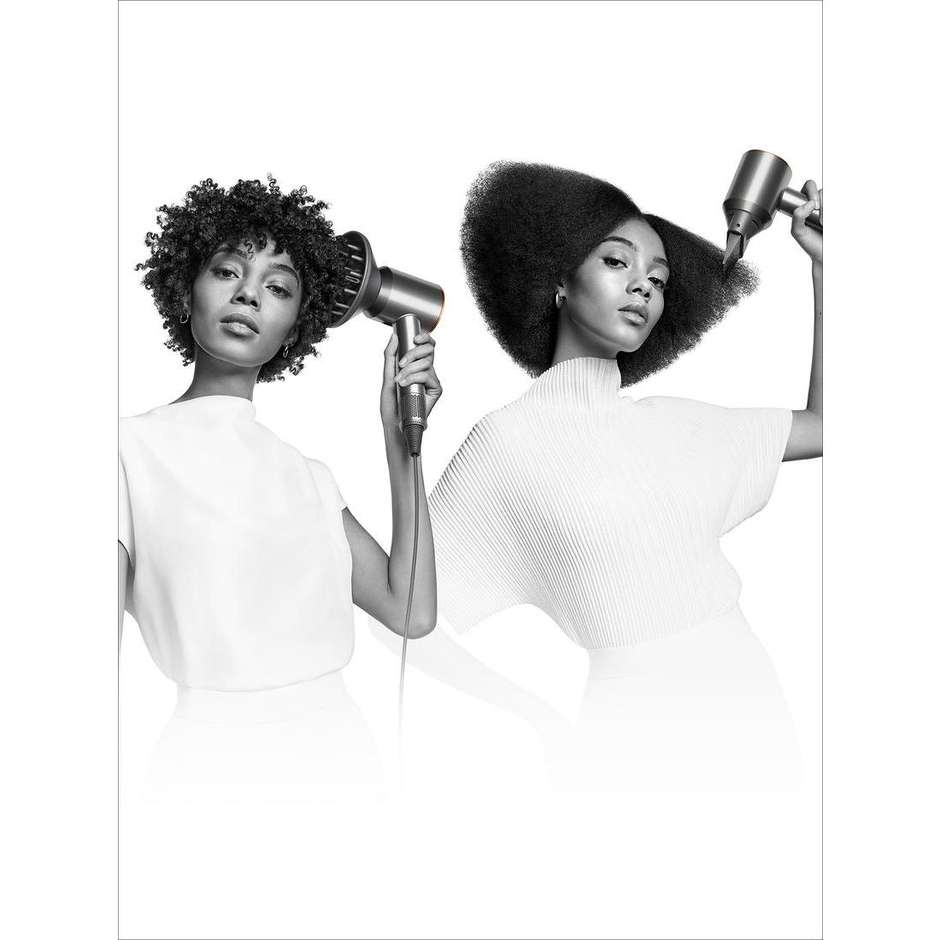 Dyson Supersonic HD07 COPPER Phon asciugatura rapide air multiplier + Accessori Potenza 1600 W Colore Blu, Rame